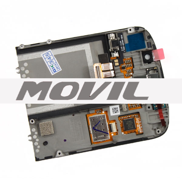 LCD BlackBerry Q10 with touch and frame Alta calidad Pantalla para BlackBerry Q10 with touch and frame-2